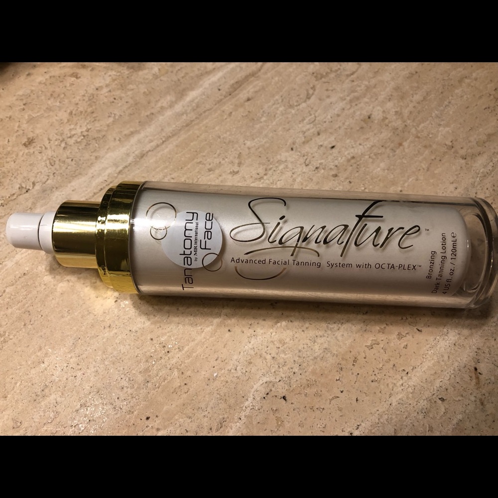 Face tanning lotion
